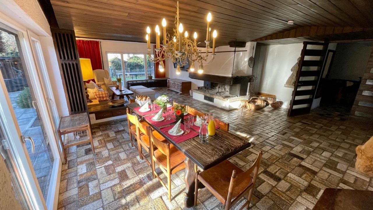 Large Holiday Apartment With Sauna, Terrace, Garden And Open Fireplace Lenggries Exterior foto