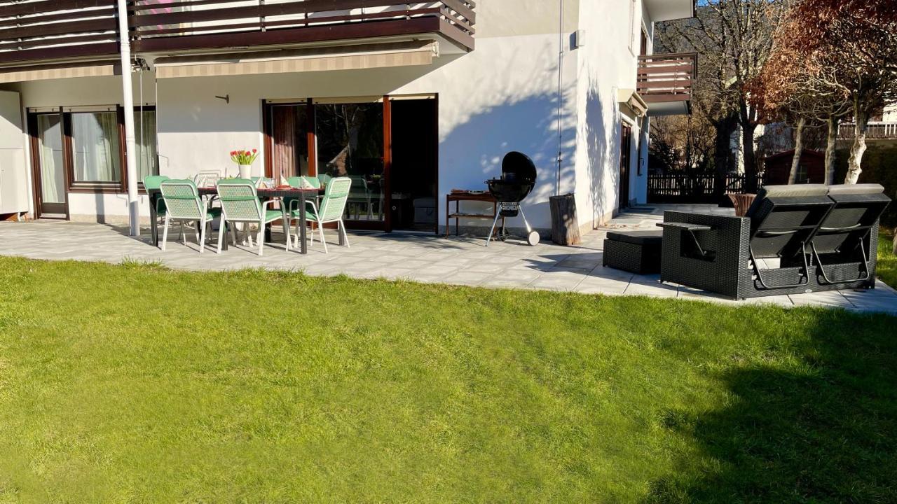 Large Holiday Apartment With Sauna, Terrace, Garden And Open Fireplace Lenggries Exterior foto