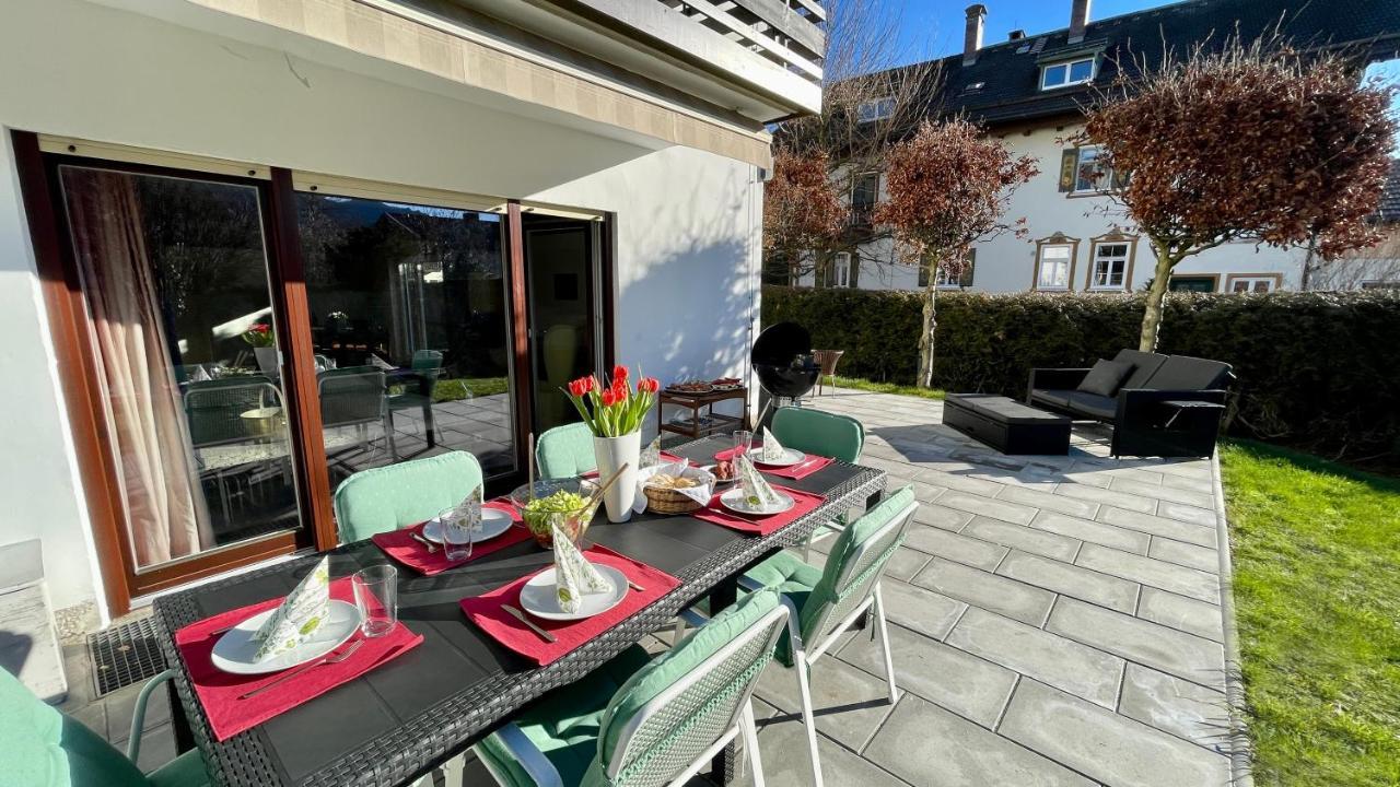 Large Holiday Apartment With Sauna, Terrace, Garden And Open Fireplace Lenggries Exterior foto